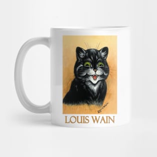 Happy Cat by Louis Wain Mug